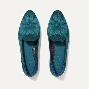 Rothy's The Almond Loafer - Dark Jade Size 7.5